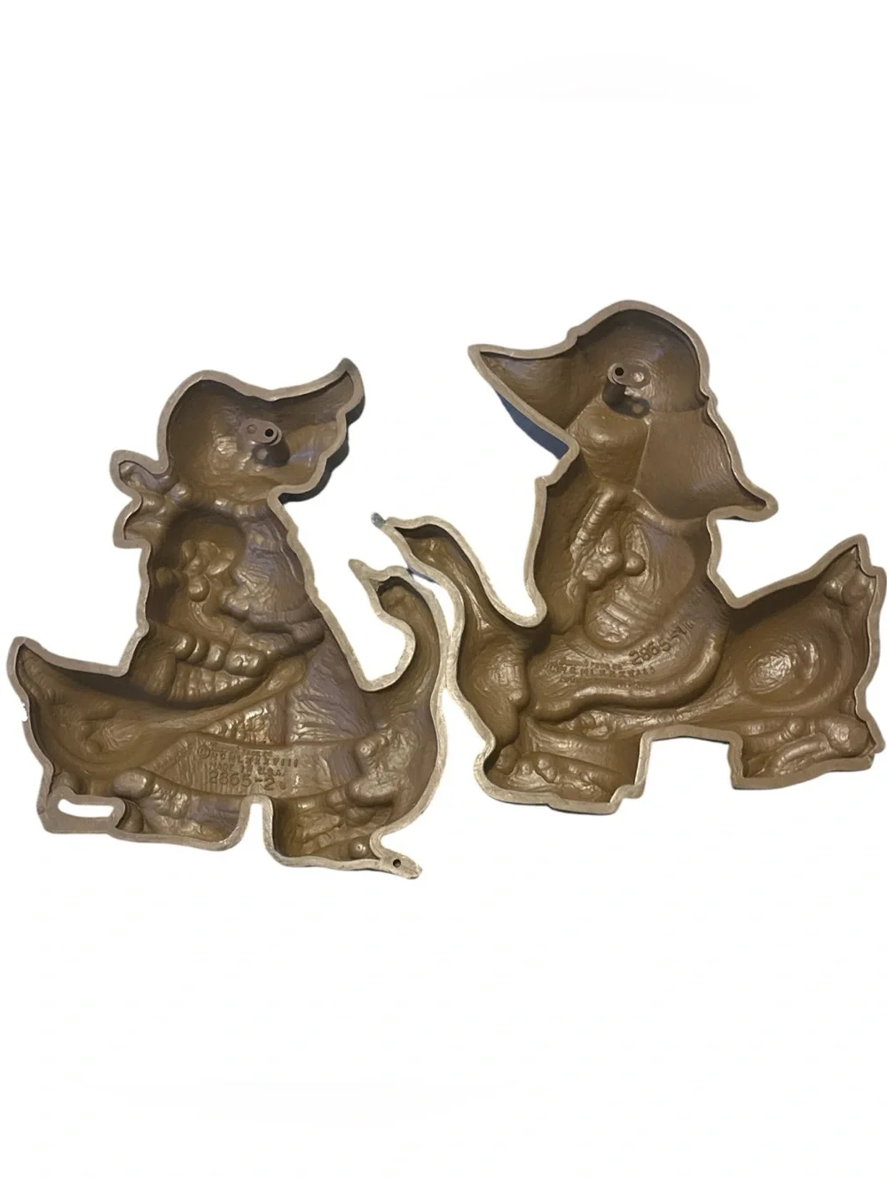 1988 Vintage Burwood Boy and Girl with Geese